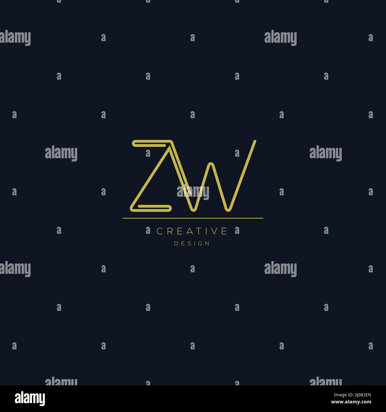 Letter zw Stock Vector Images - Alamy