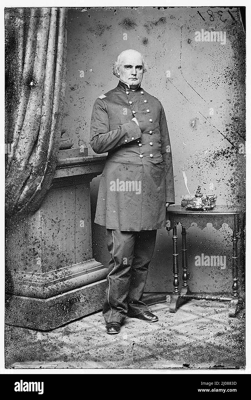 Vintage photo from the American Civil War 1860s Stock Photo