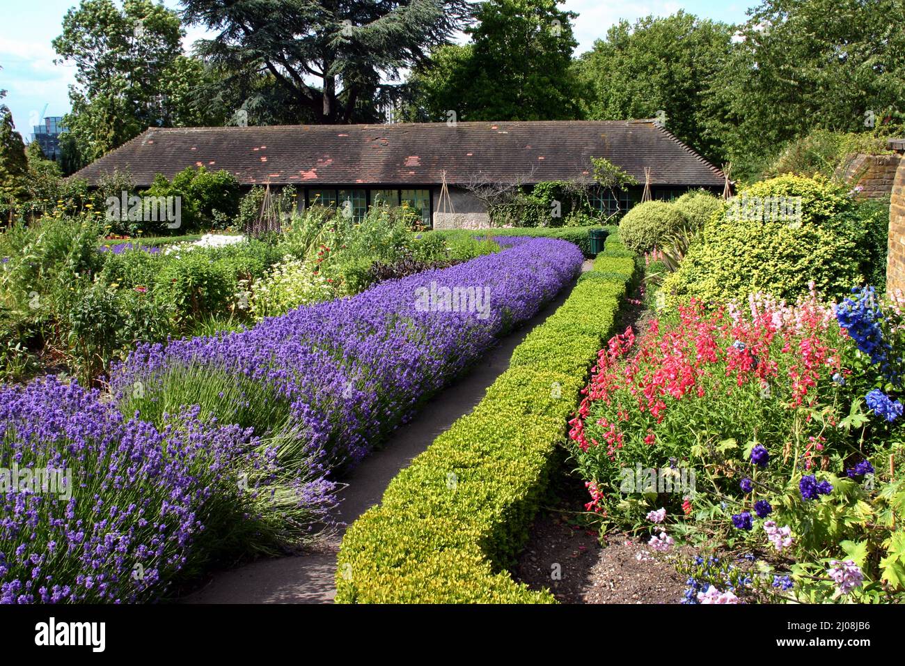 Community Garden in Park Hill, Croydon, UK Stock Photo Alamy