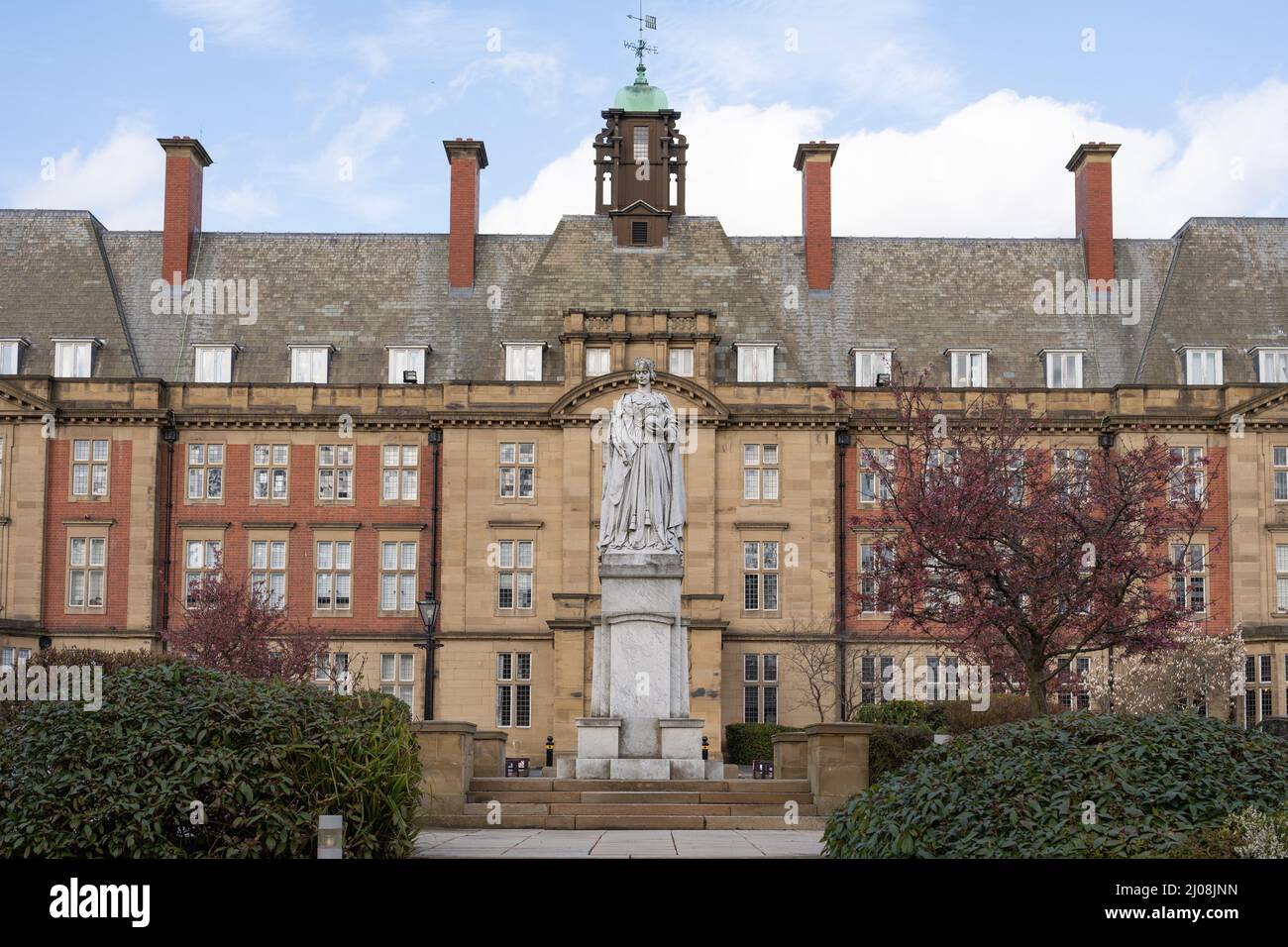 The Royal Victoria Infirmary, or RVI, home of the Great North Children's Hospital. Stock Photo