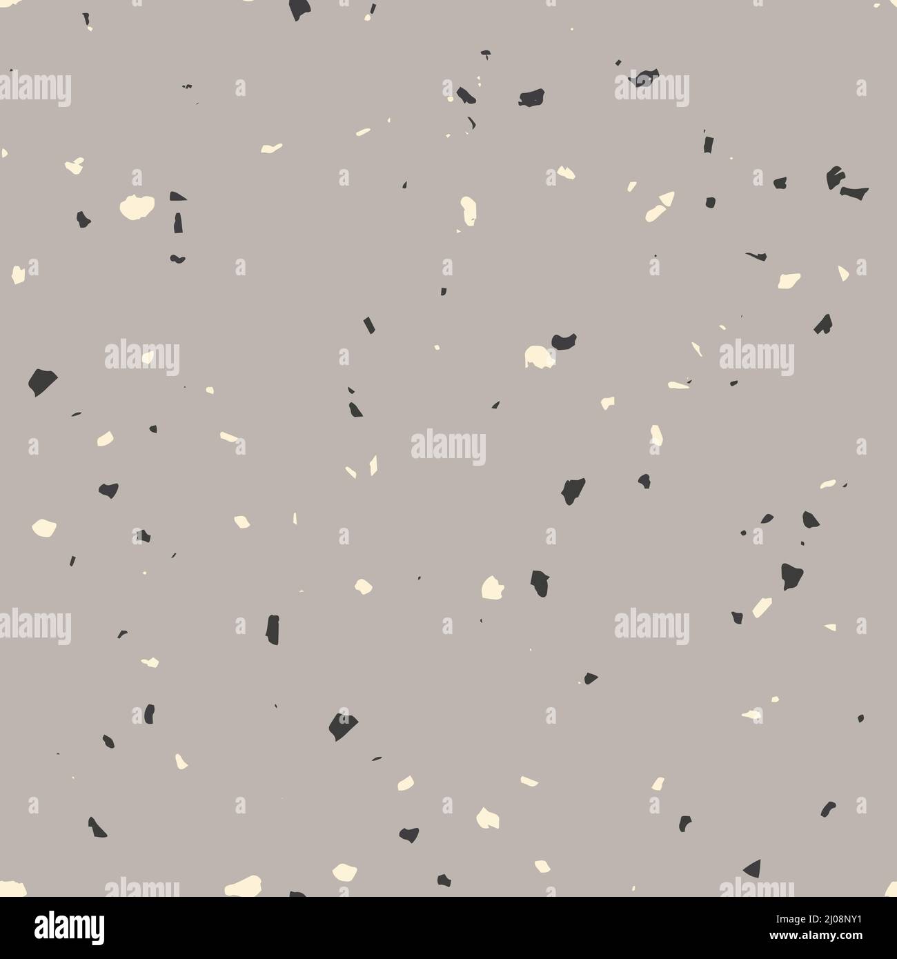 Terrazzo seamless pattern. Flooring mosaic texture. Vector floor with ...