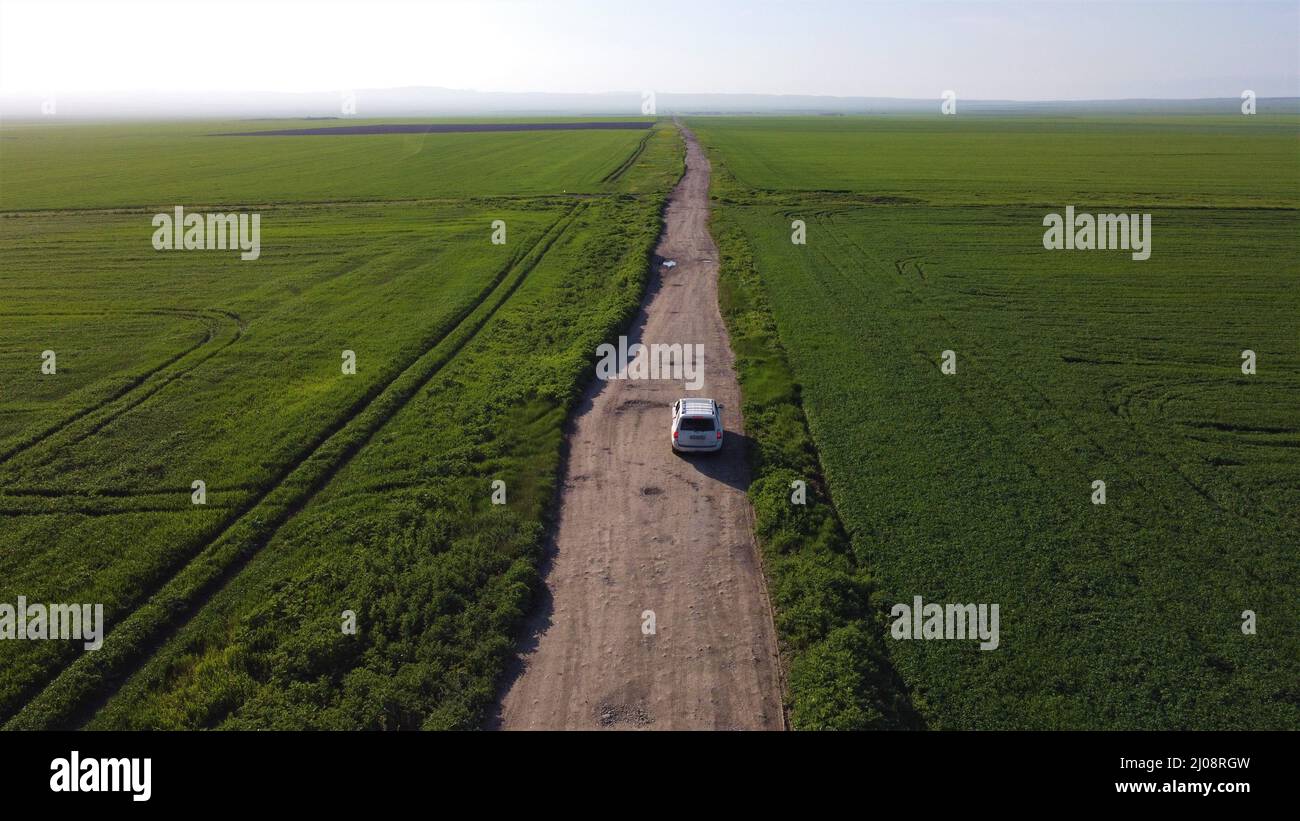 horizon of vashlovani national park, vashlovani nature reserve Stock Photo