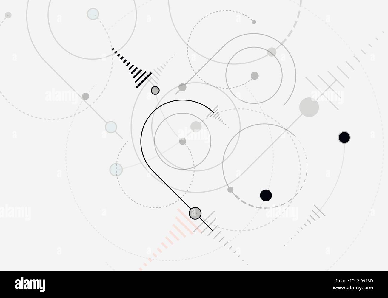Abstract circles vector group concept. Modern design for presentation Stock Vector