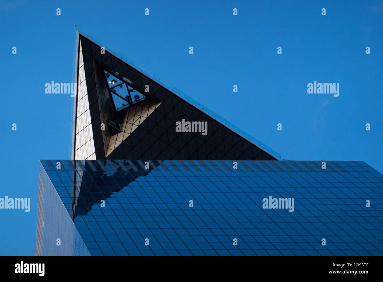 The Edge observation deck in Hudson yards westside of Manhattan NYC ...