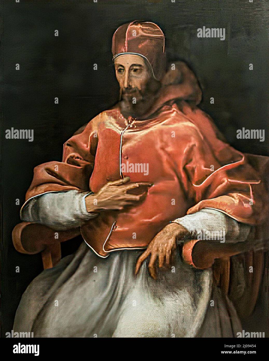 Portrait of Pope Paul IV Carafa Stock Photo