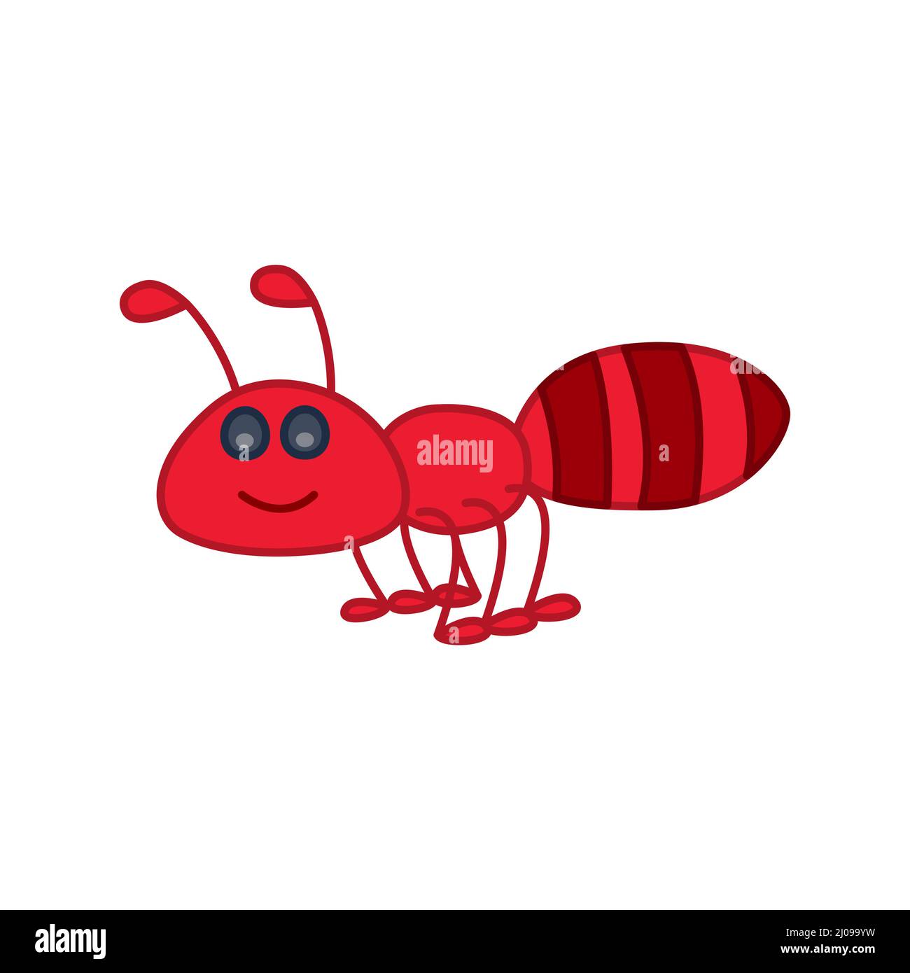 clip art of ant with cartoon design,vector illustration Stock Vector Image  & Art - Alamy