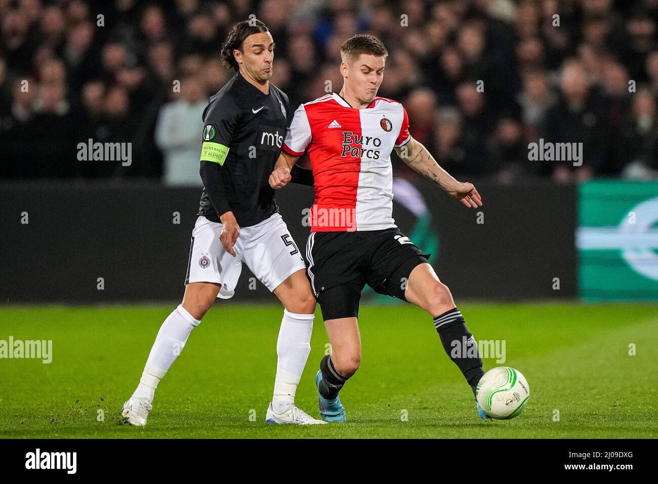 Rotterdam, Netherlands. 17th Mar, 2022. Rotterdam - Lazar Markovic of ...