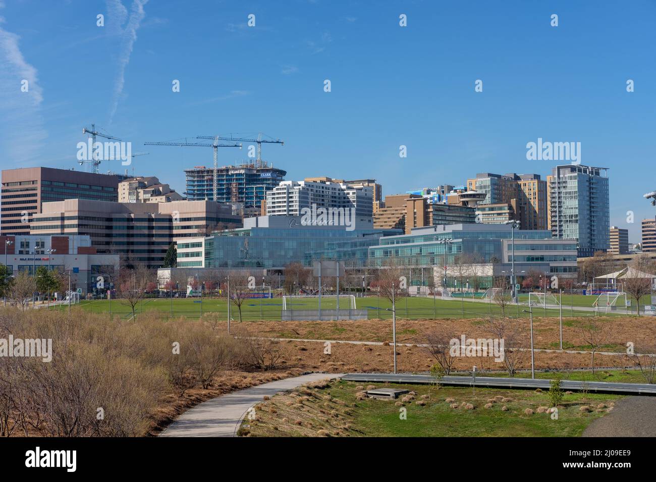 Crystal City Skyline, Arlington, VA, USA Stock Photo Alamy