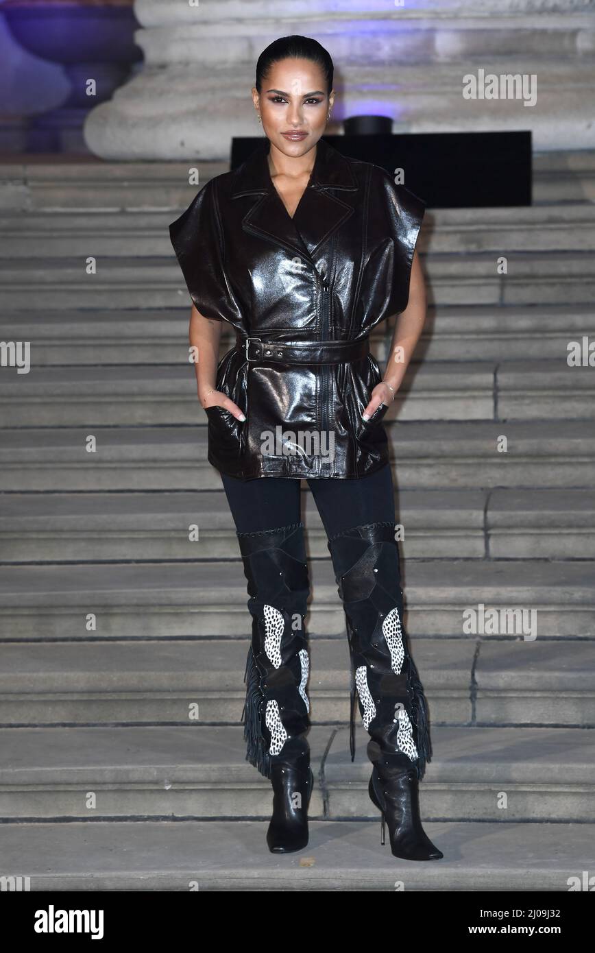 March 17th, 2022. London, UK Saffron Hocking arriving at the Special