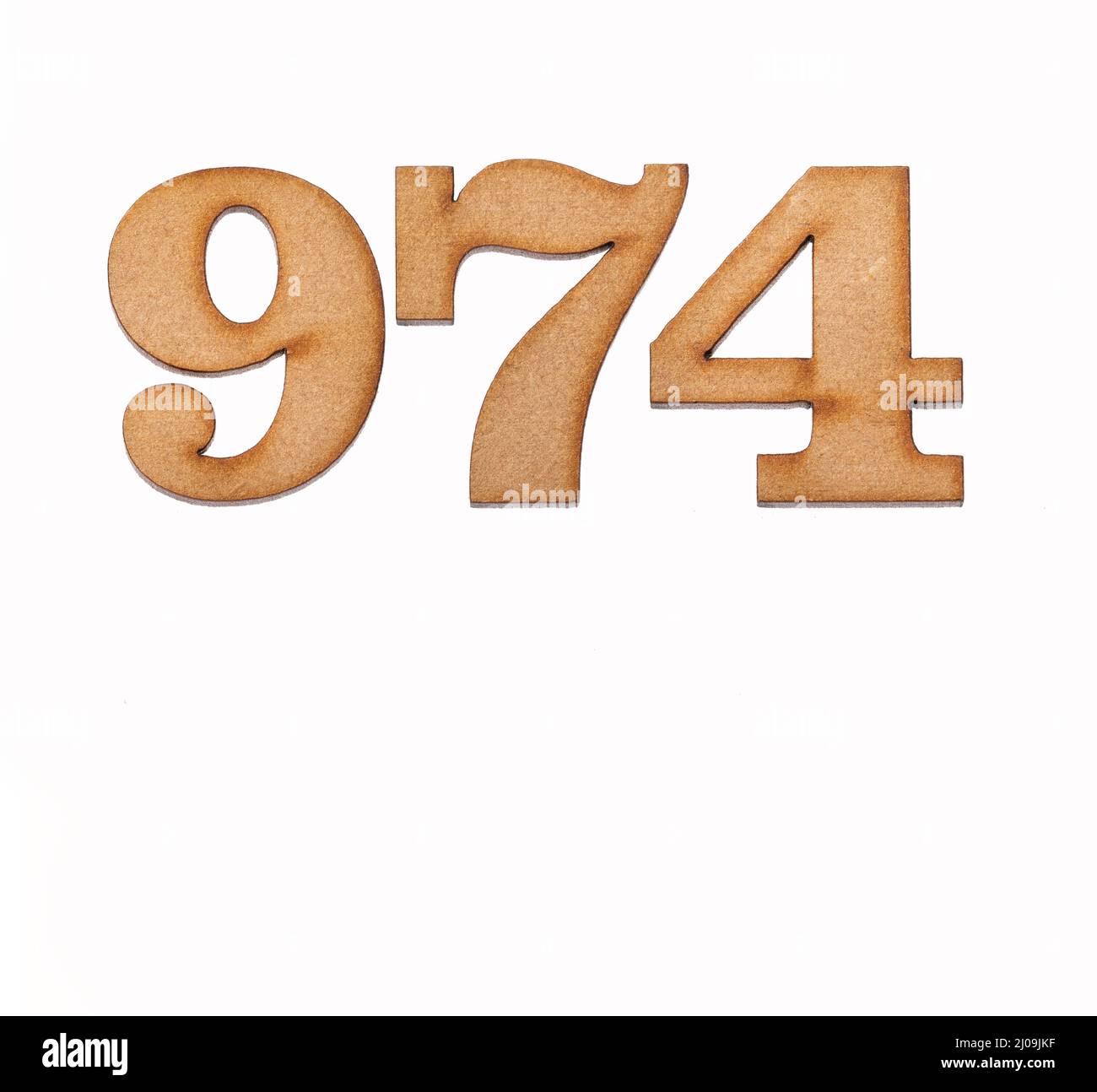 Number 974 Cut Out Stock Images & Pictures - Alamy