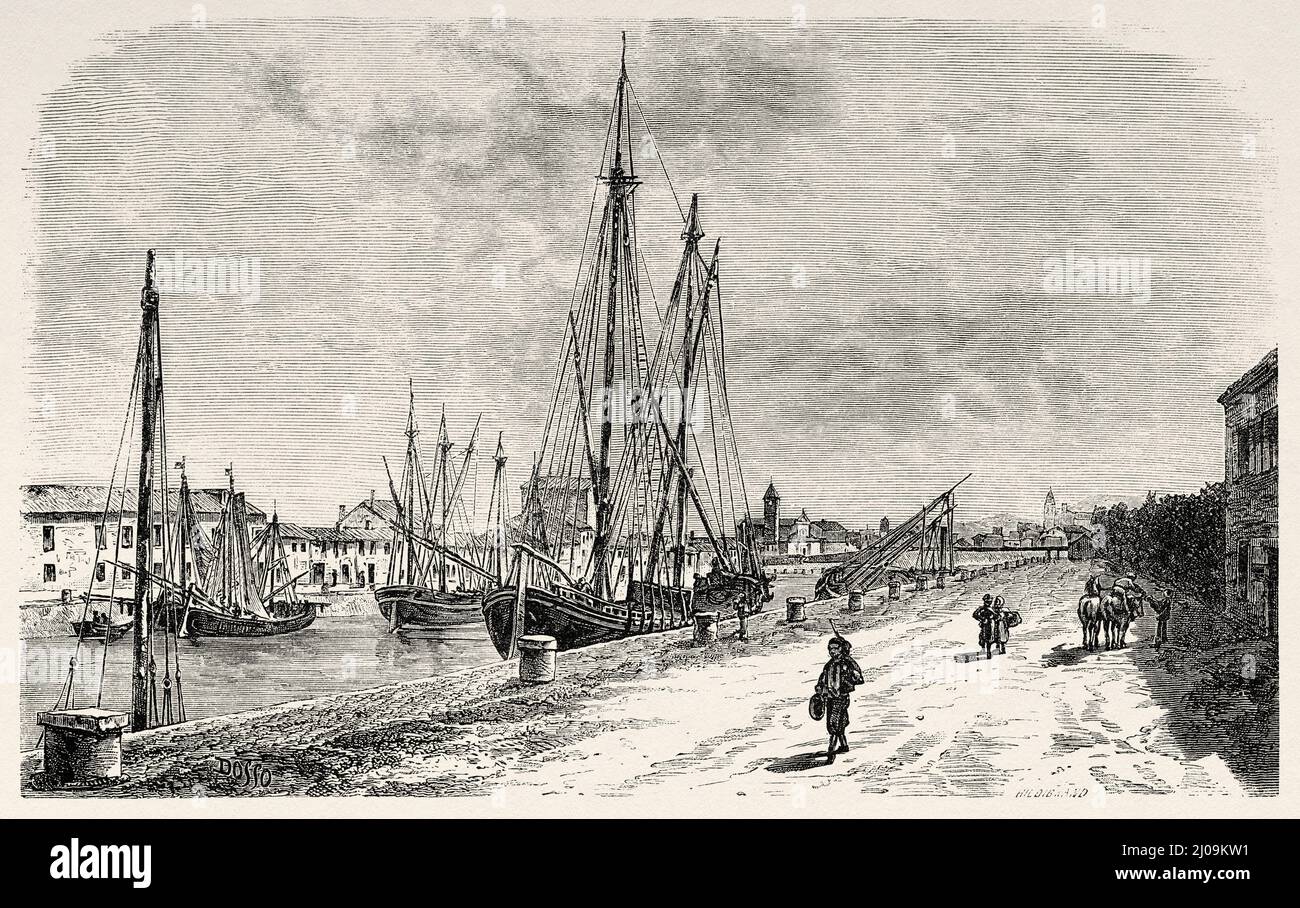 絵画 Port de ravenna Port of ravenna ancient hi-res stock photography and images - Alamy