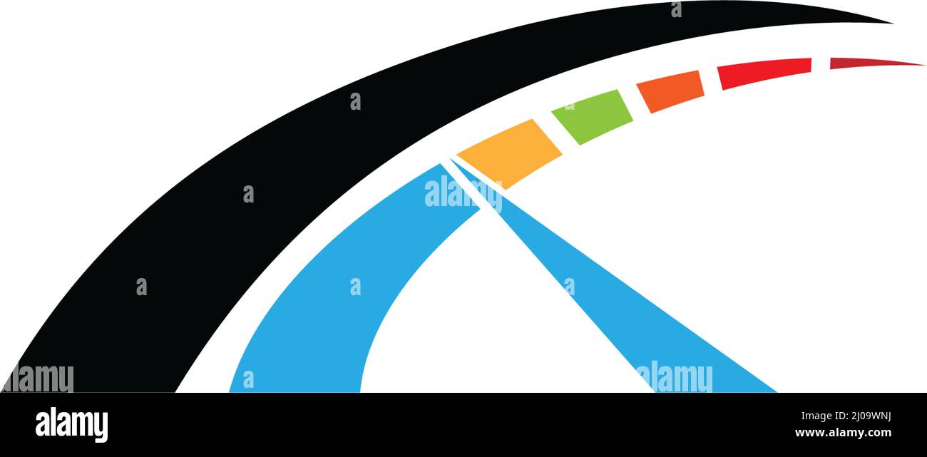 Speedometer icon. Gauge and rpm meter logo. Vector illustration Stock