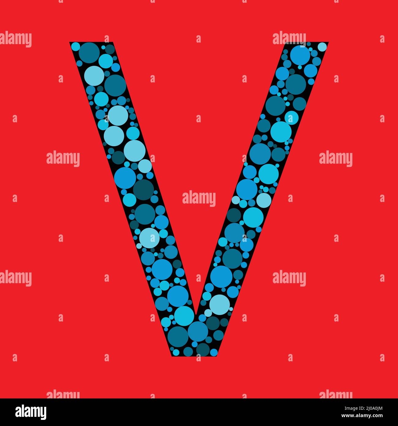 V letter hi-res stock photography and images - Alamy