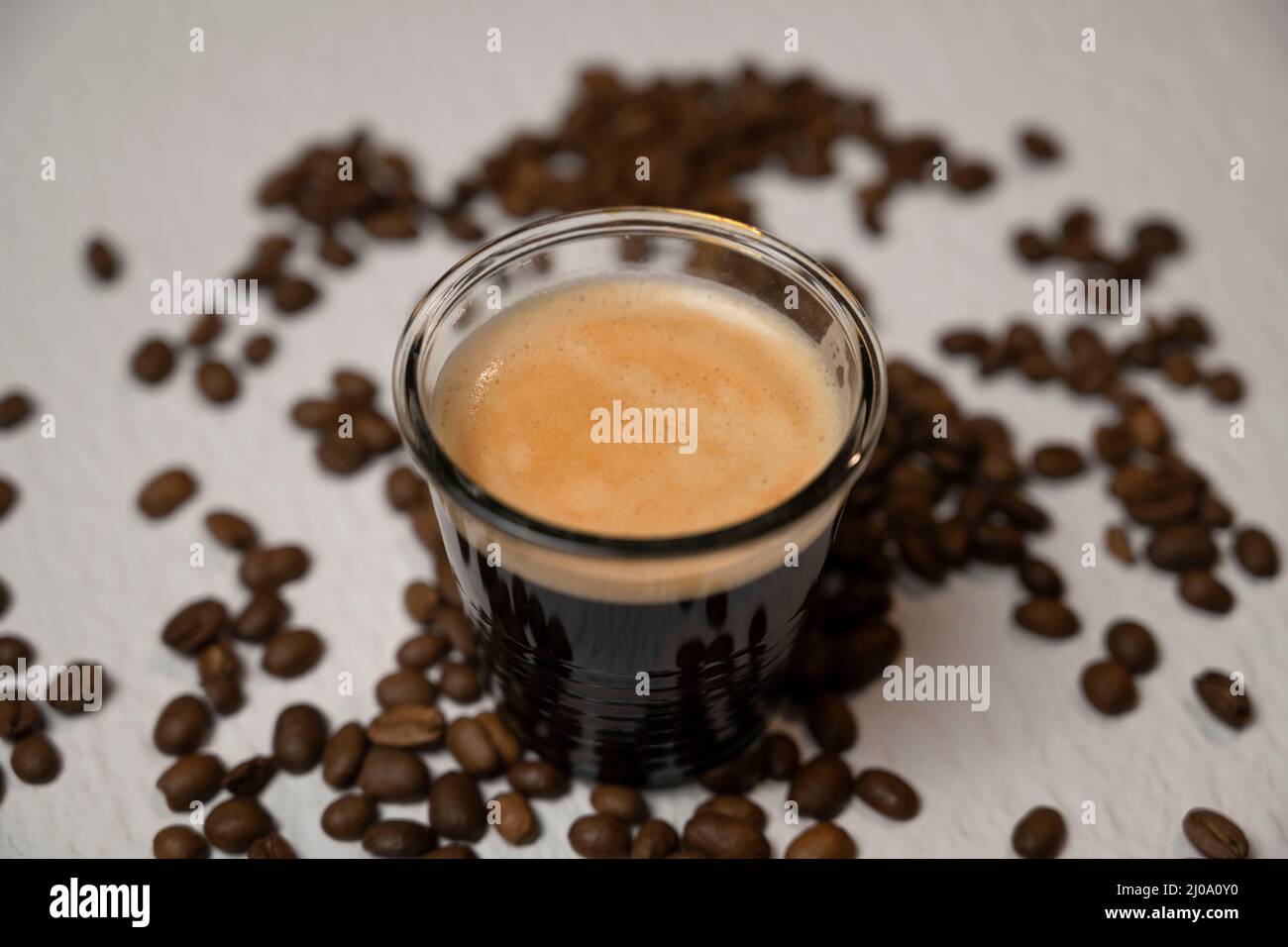 tasse de café en grain Stock Photo