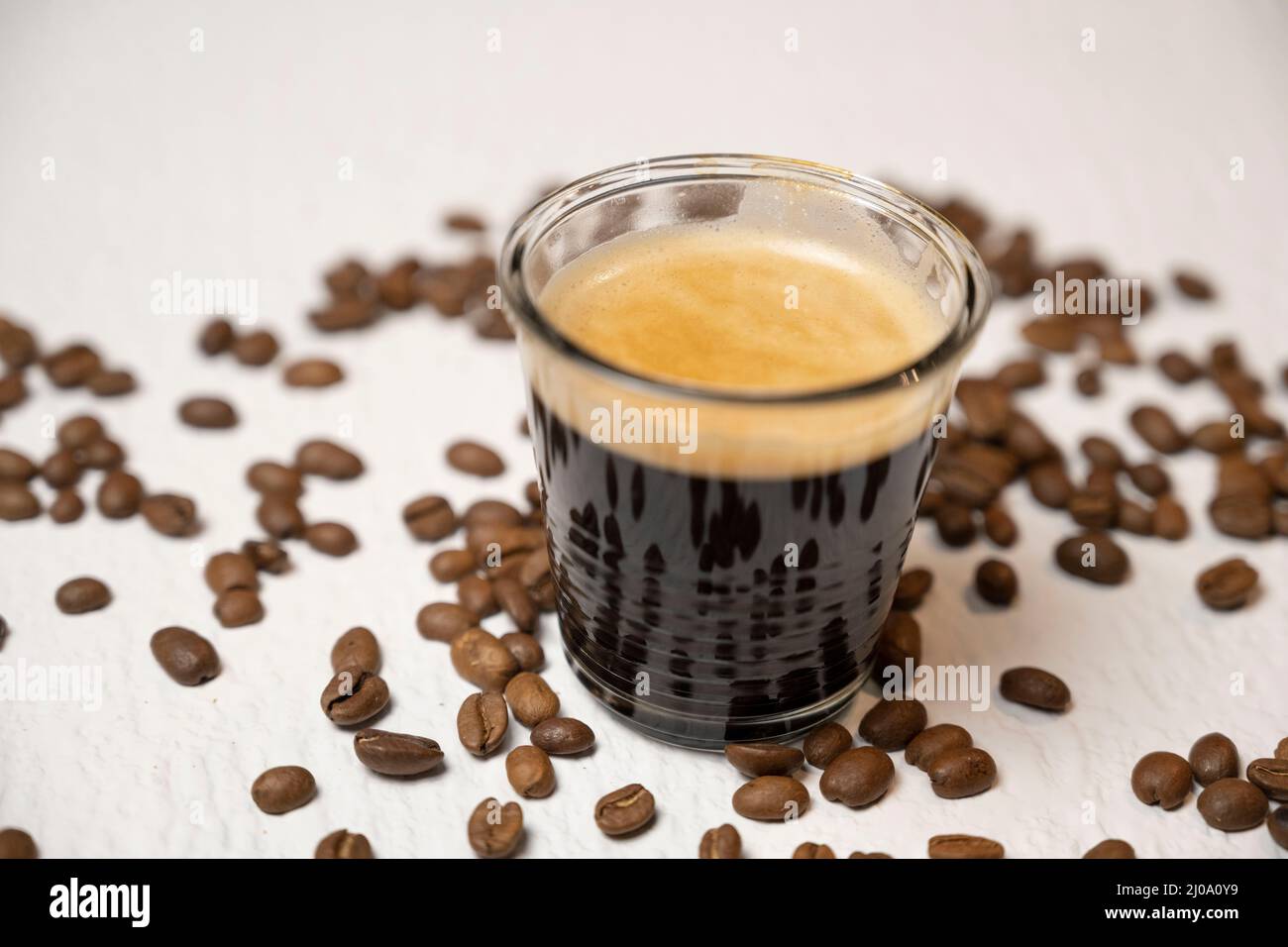 tasse de café en grains Stock Photo
