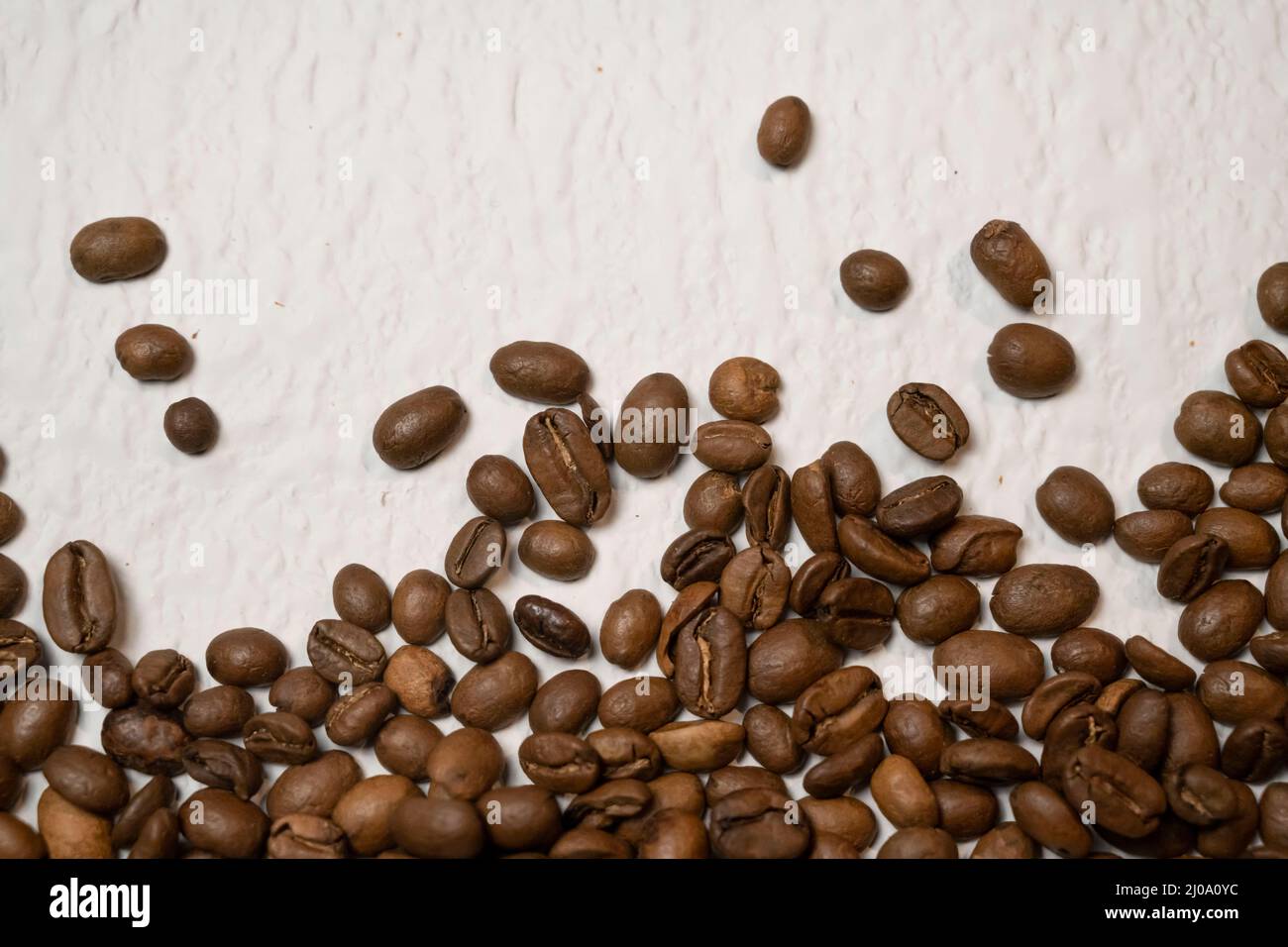 Grains de café Stock Photo