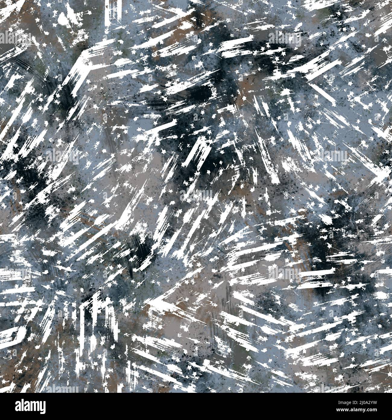 Seamless neutral and white grungy classic abstract surface pattern ...