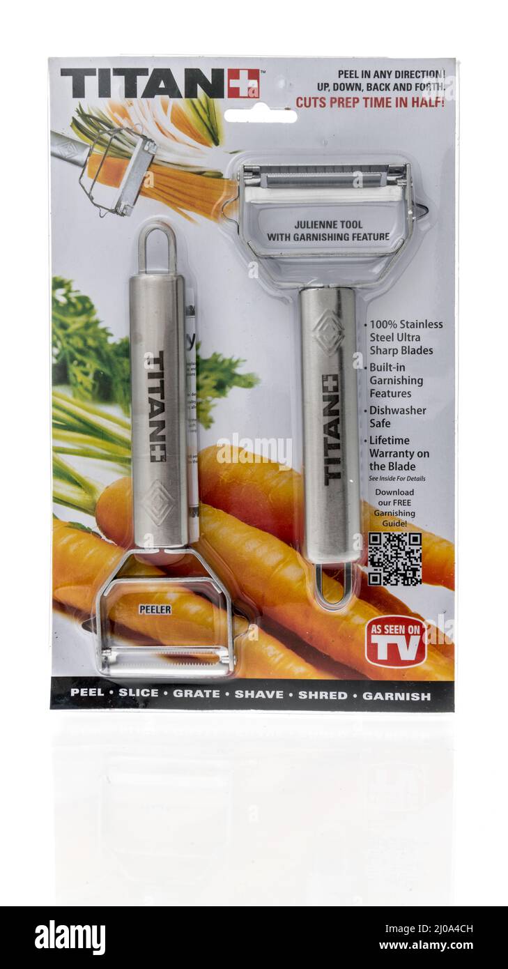 Winneconne, WI 13 March 2021 A package of Titan vegetable fruit