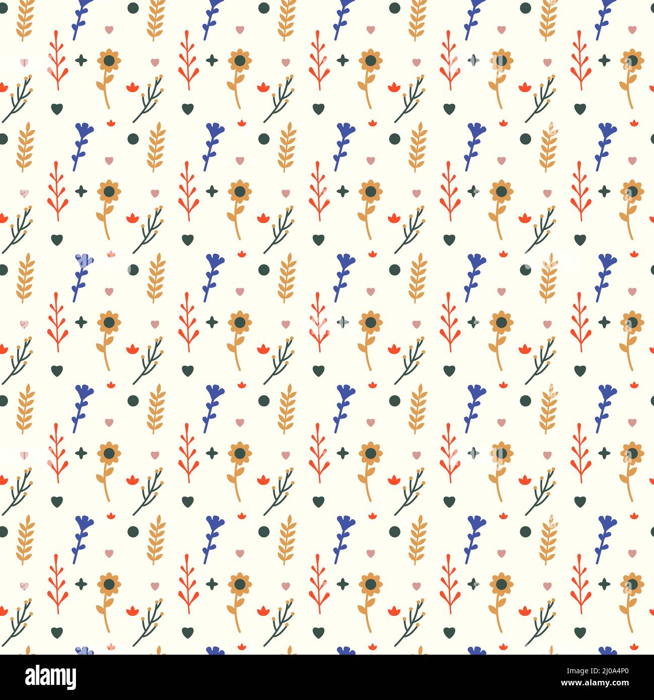 seamless tropical background vector, pattern summer vector illustration template Stock Vector