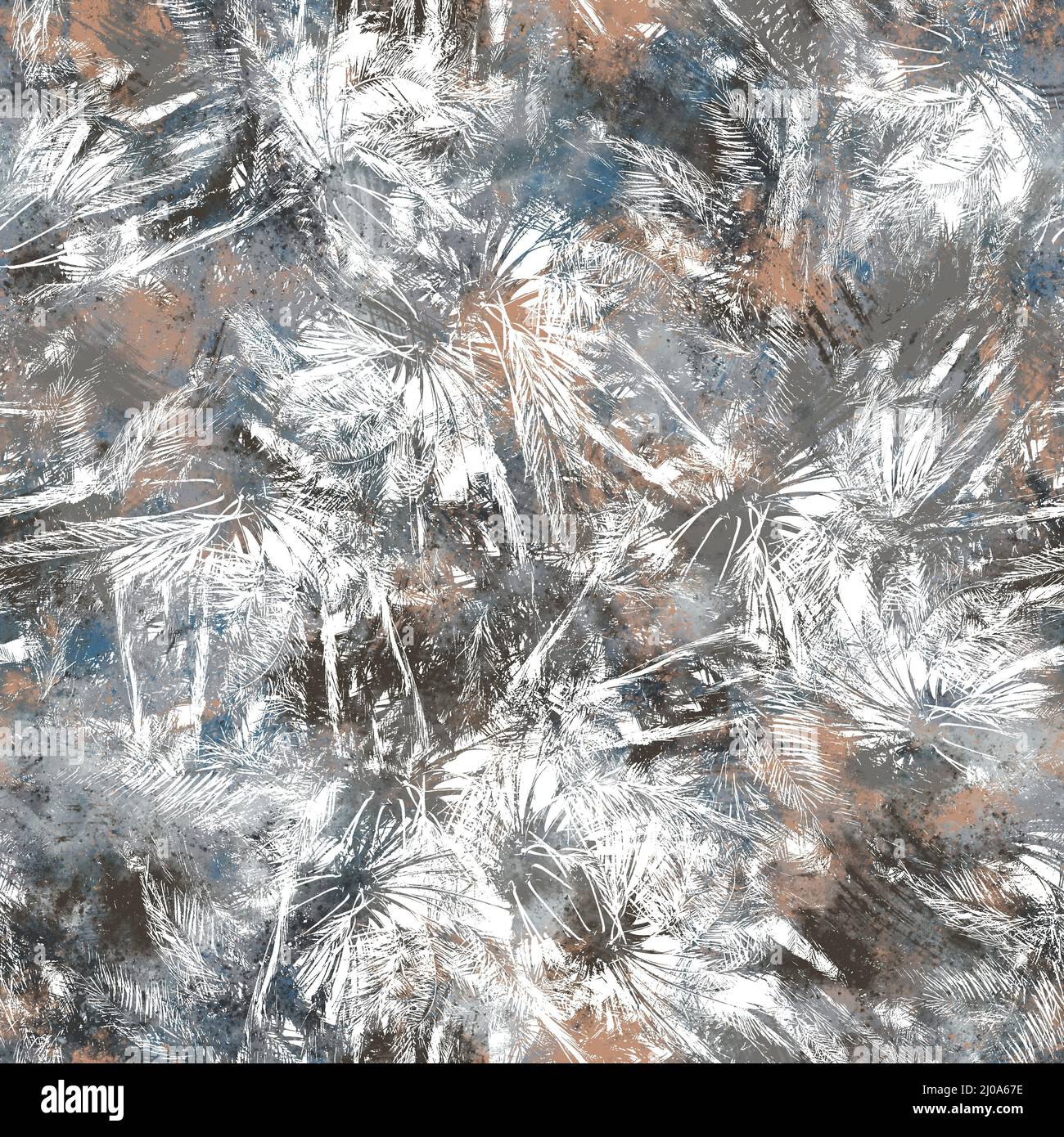 Seamless neutral and white grungy classic abstract surface pattern ...