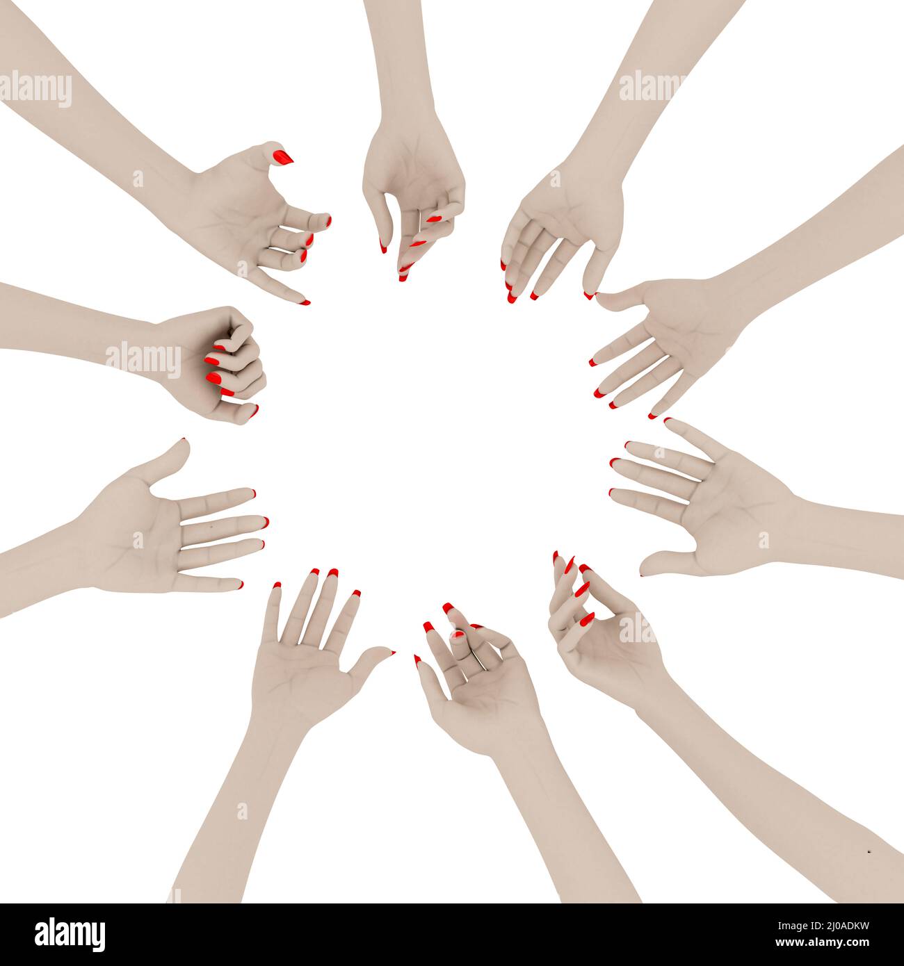 Sentian Hands Hands hello hi-res stock photography and images - Alamy