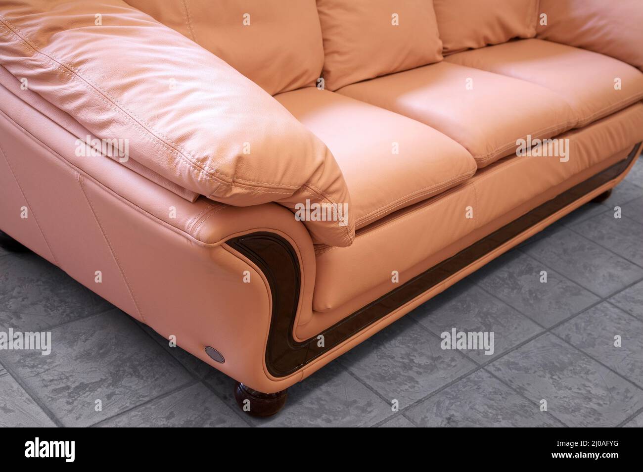 Sleek sofa hi-res stock photography and images - Alamy