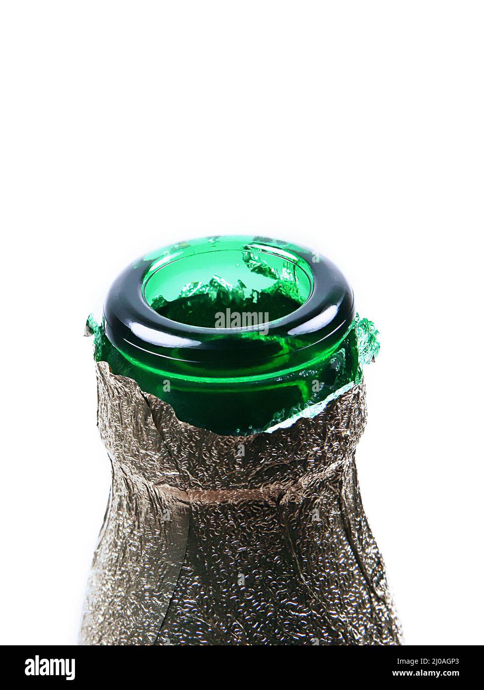 Neck of bottle Stock Photo Alamy