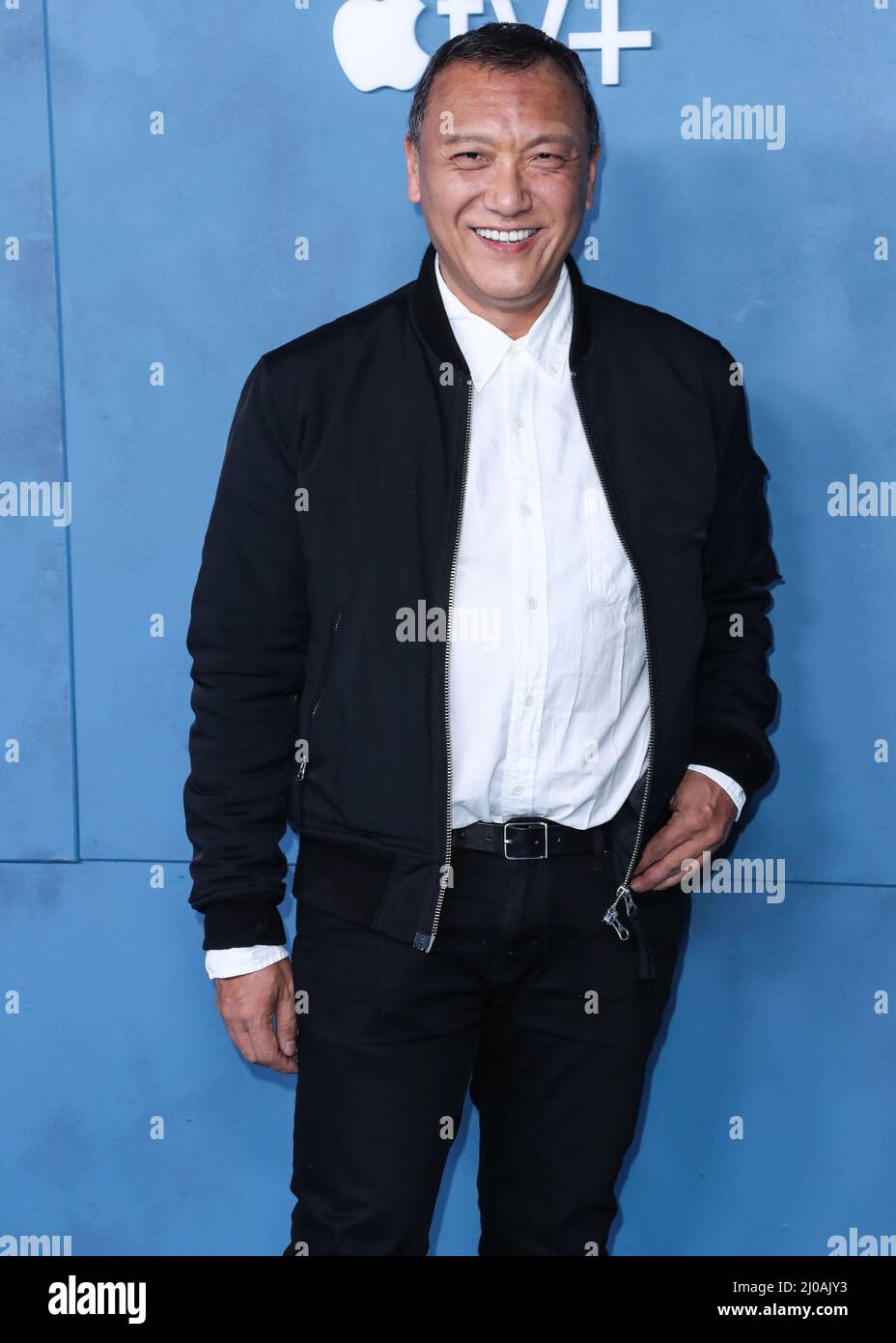 Los Angeles, United States. 17th Mar, 2022. LOS ANGELES, CALIFORNIA, U - MARCH 17: Joe Zee arrives at the Global Premiere Of Apple TV 's 'WeCrashed' held at the Academy Museum of Motion Pictures on March 17, 2022 in Los Angeles, California, United States. (Photo by Xavier Collin/Image Press Agency) Credit: Image Press Agency/Alamy Live News Stock Photo