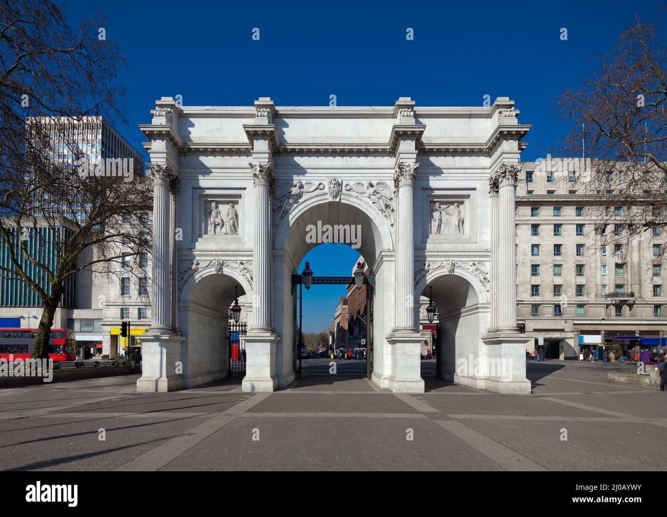 Marble Arch, London Stock Photo Alamy