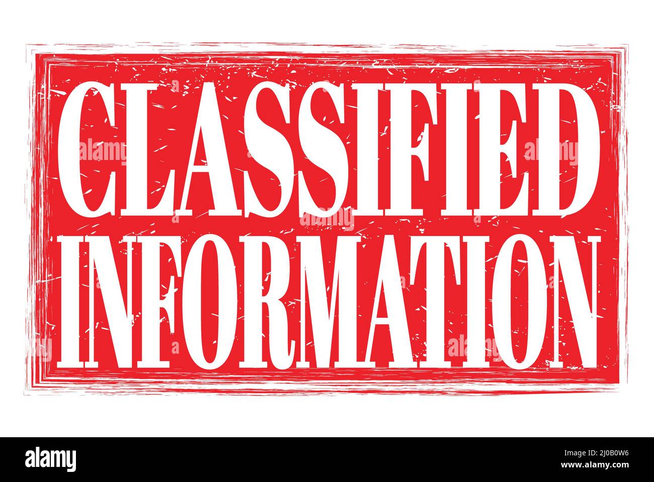 Classified Sign Classified Sign