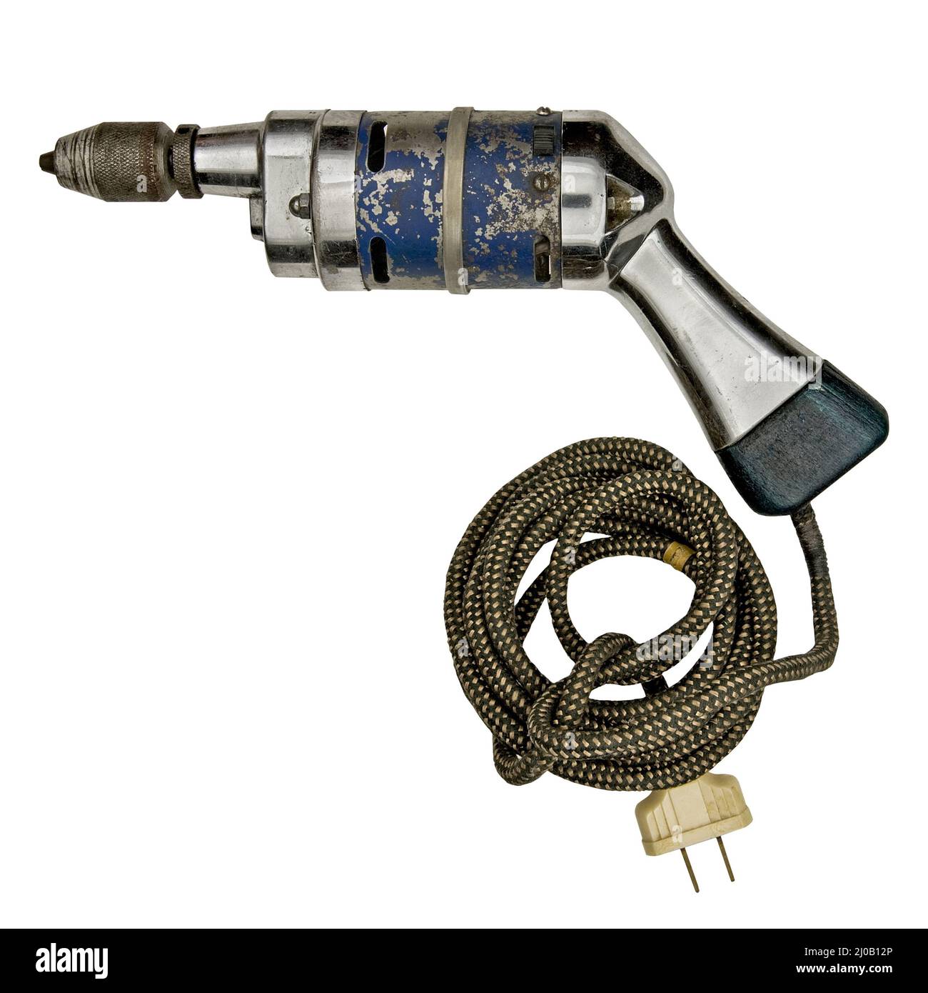 vintage Black and Decker electric drill Stock Photo - Alamy