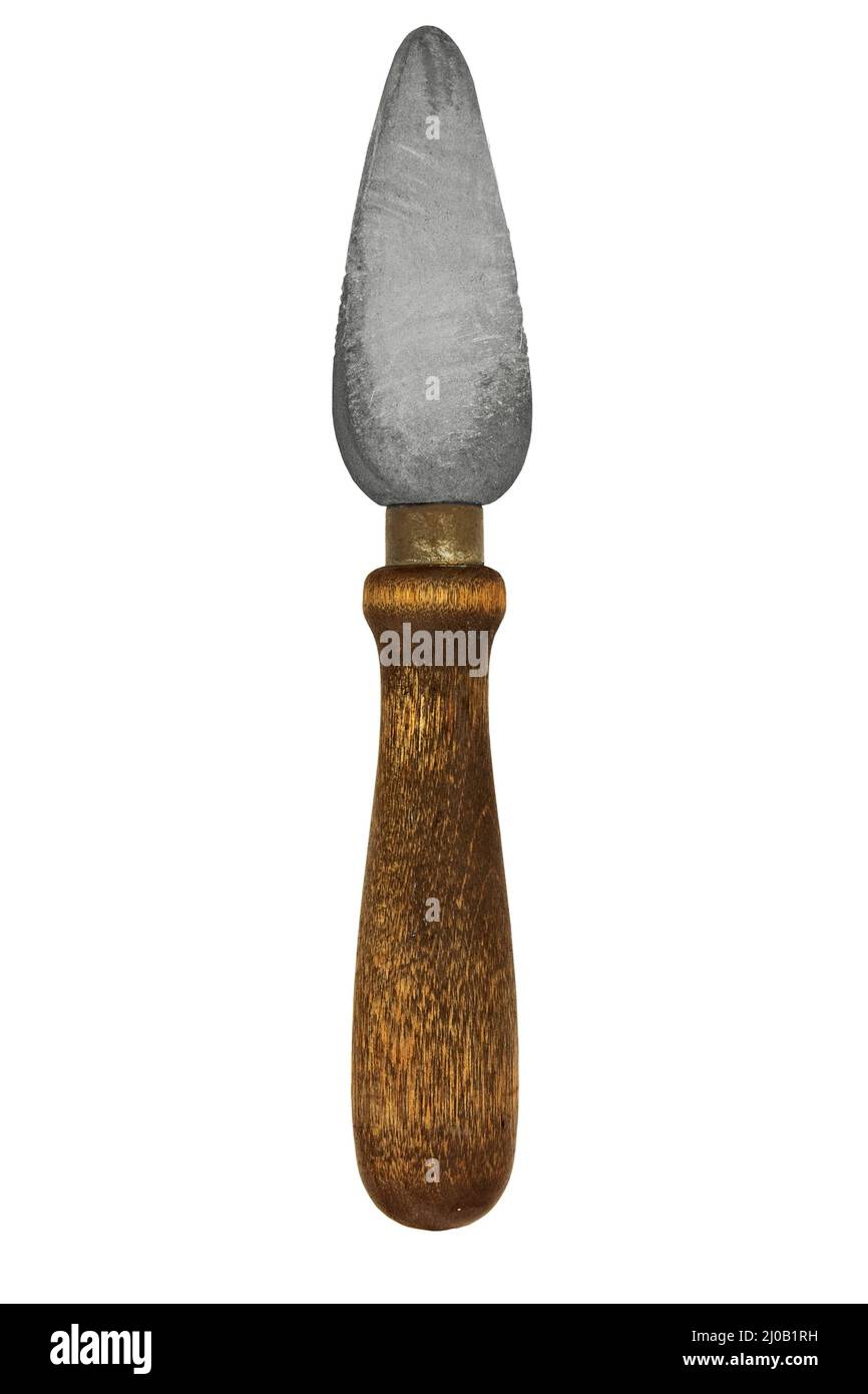 Vintage sharpening stone Stock Photo Alamy