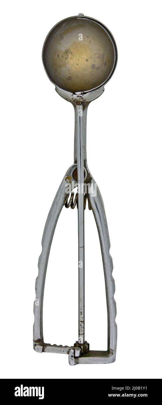 Vintage ice cream scoop Stock Photo Alamy