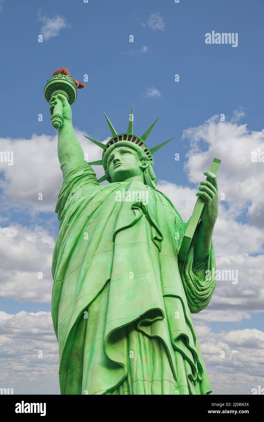 Lady Liberty statue Stock Photo Alamy