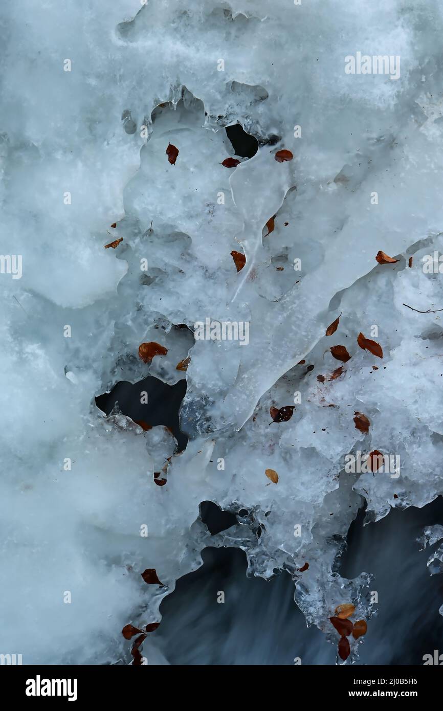 nature ice formation Stock Photo - Alamy