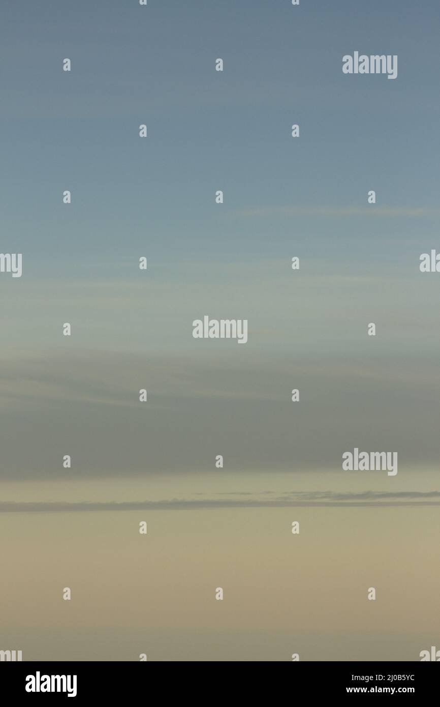 Blue sky with clouds seen from plane window Stock Photo - Alamy