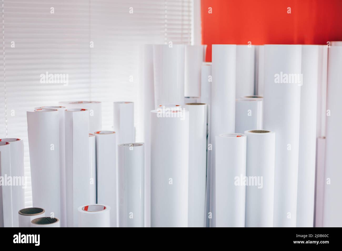 Print shop equipment. Close up Stock Photo Alamy