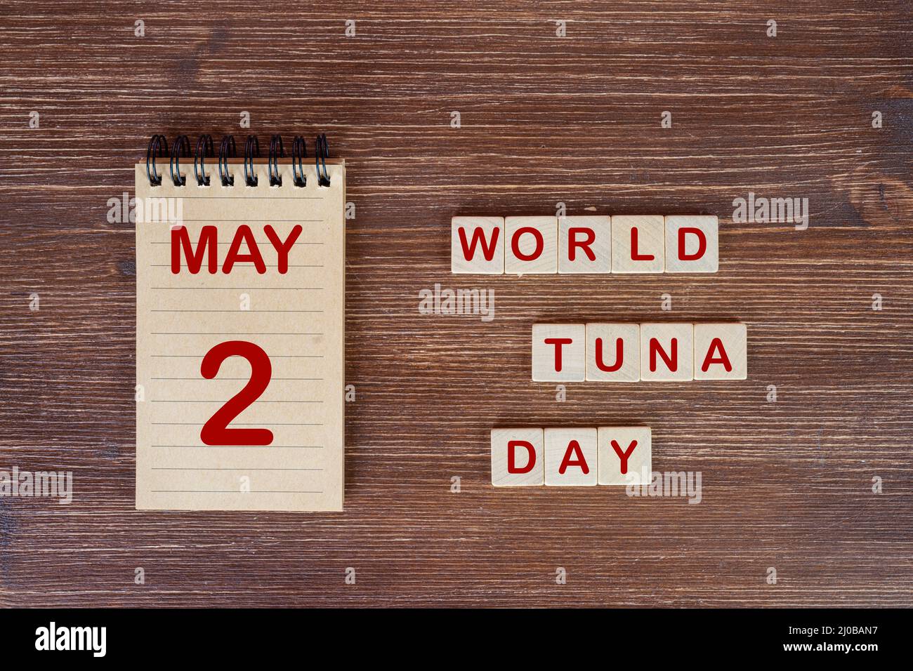 The celebration of the  World Tuna Day the May 2 Stock Photo
