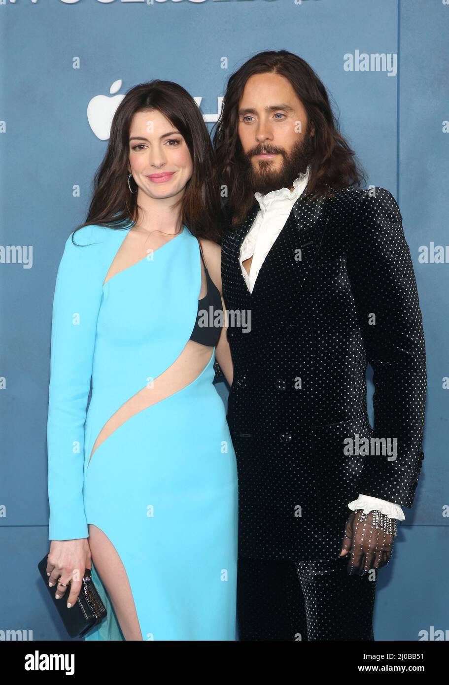 Los Angeles, USA. 17th Mar, 2022. Anne Hathaway, Jared Leto at the