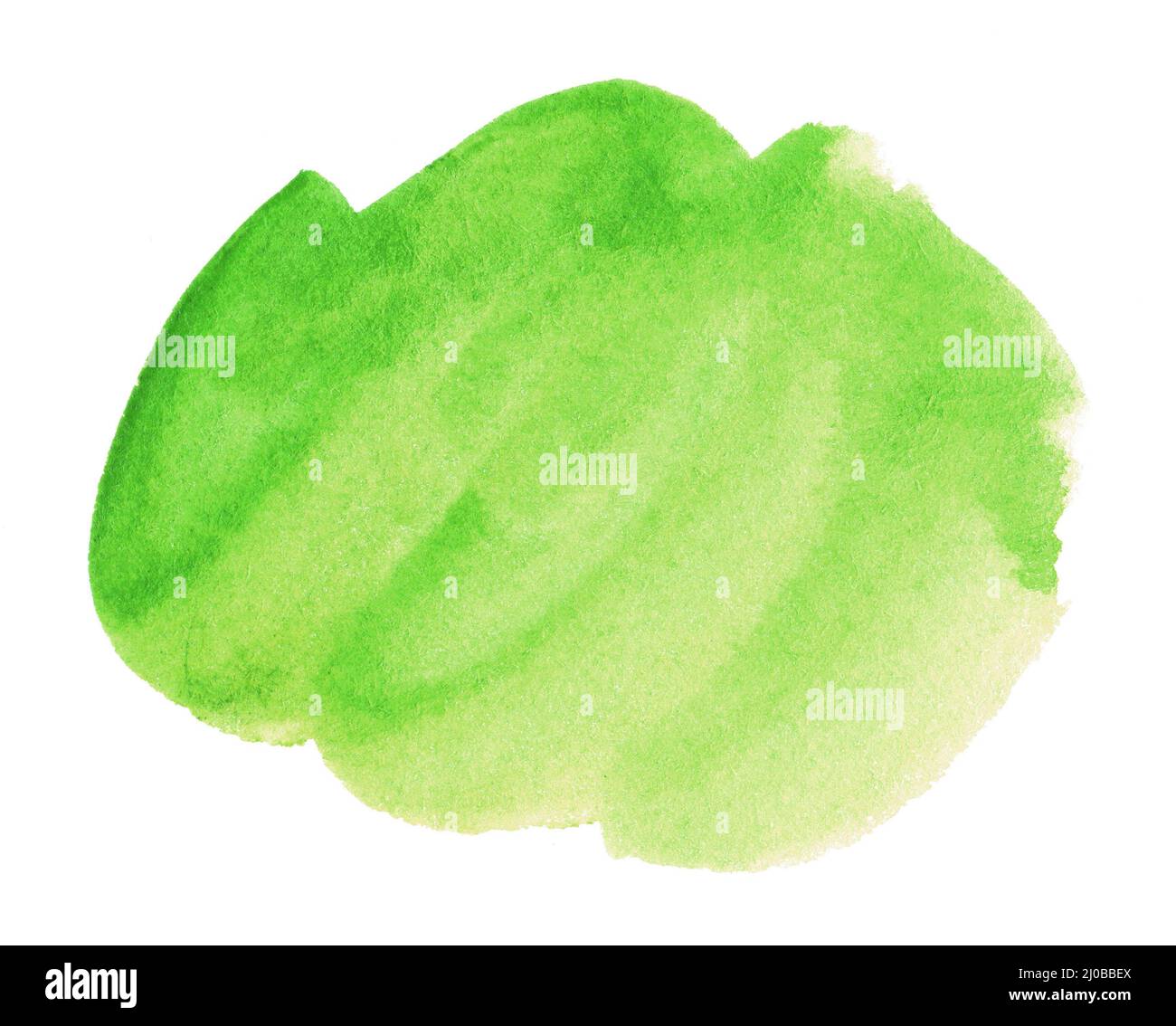 Green watercolor background artistic element for banner template Green watercolor background artistic element for banner template