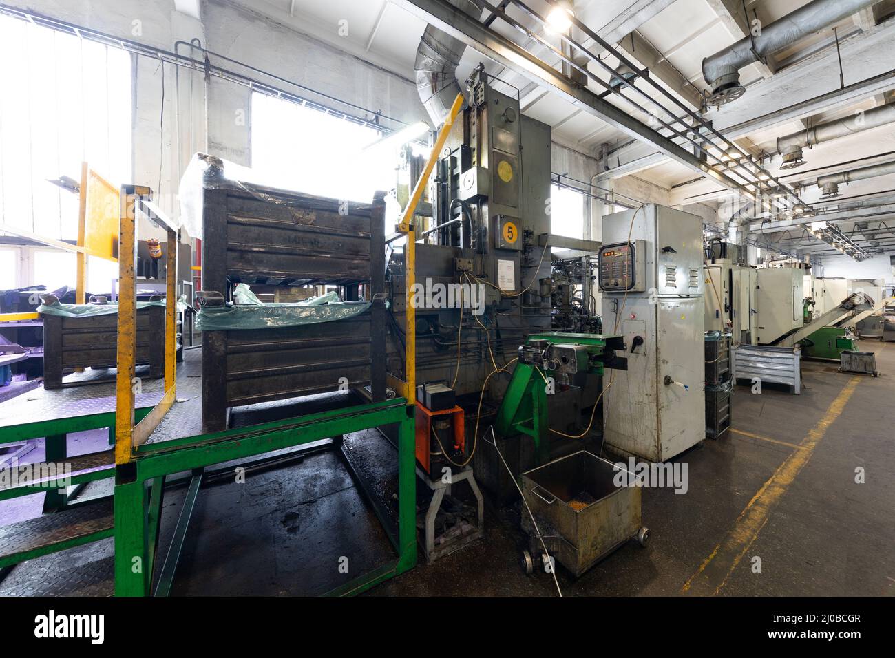 Photo of modern automatic automobile manufacturing Factory