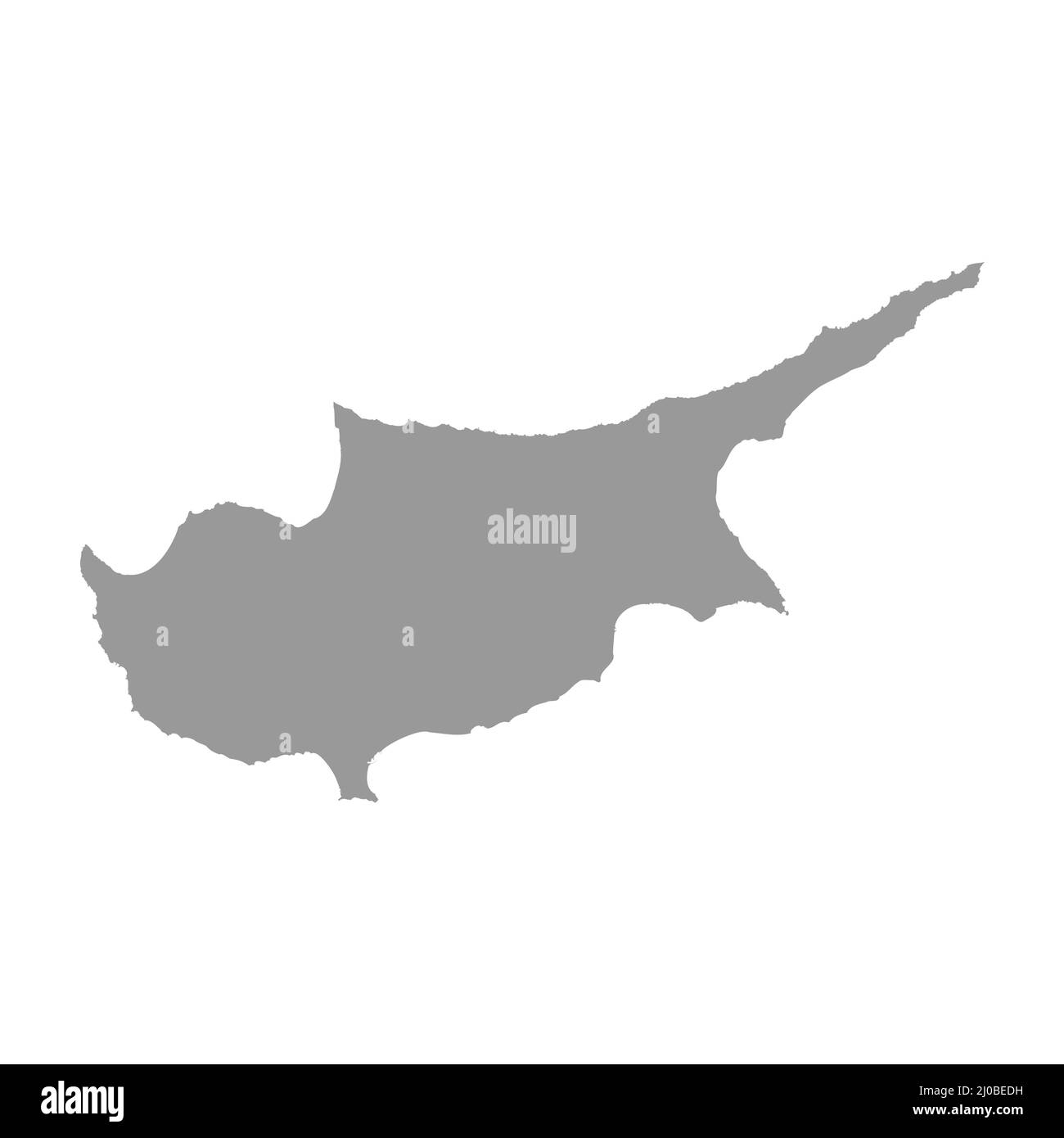 Cyprus map Black and White Stock Photos & Images Alamy