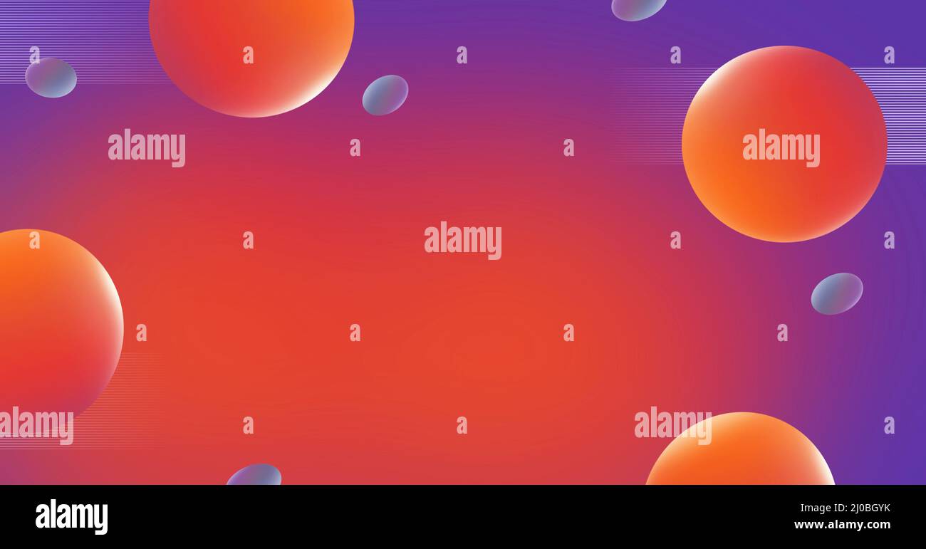 Cosmic spheres. Abstract future background. Copy space Stock Photo - Alamy