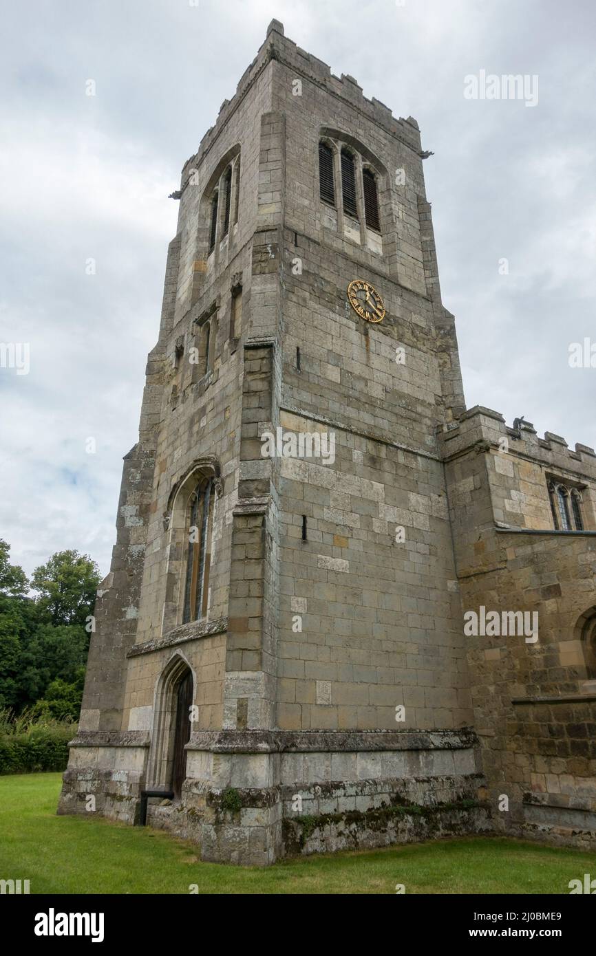 St Martin's Church beside Burton Agnes Manor House, a Grand manor house