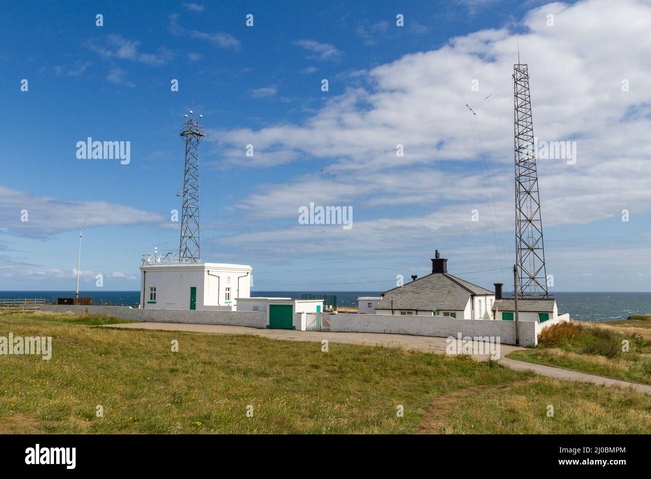 Fog signal station (TA2570) close to Flamborough lighthouse