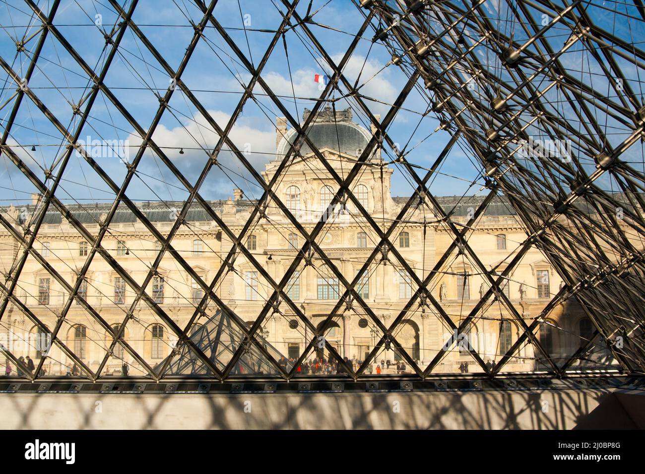 PARIS, FRANCE The Louvre Museum is one of the world's largest museums