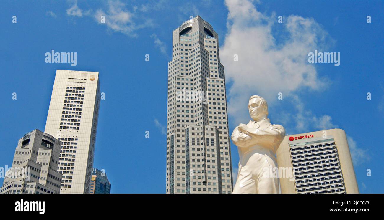 financial district, Singapore Stock Photo