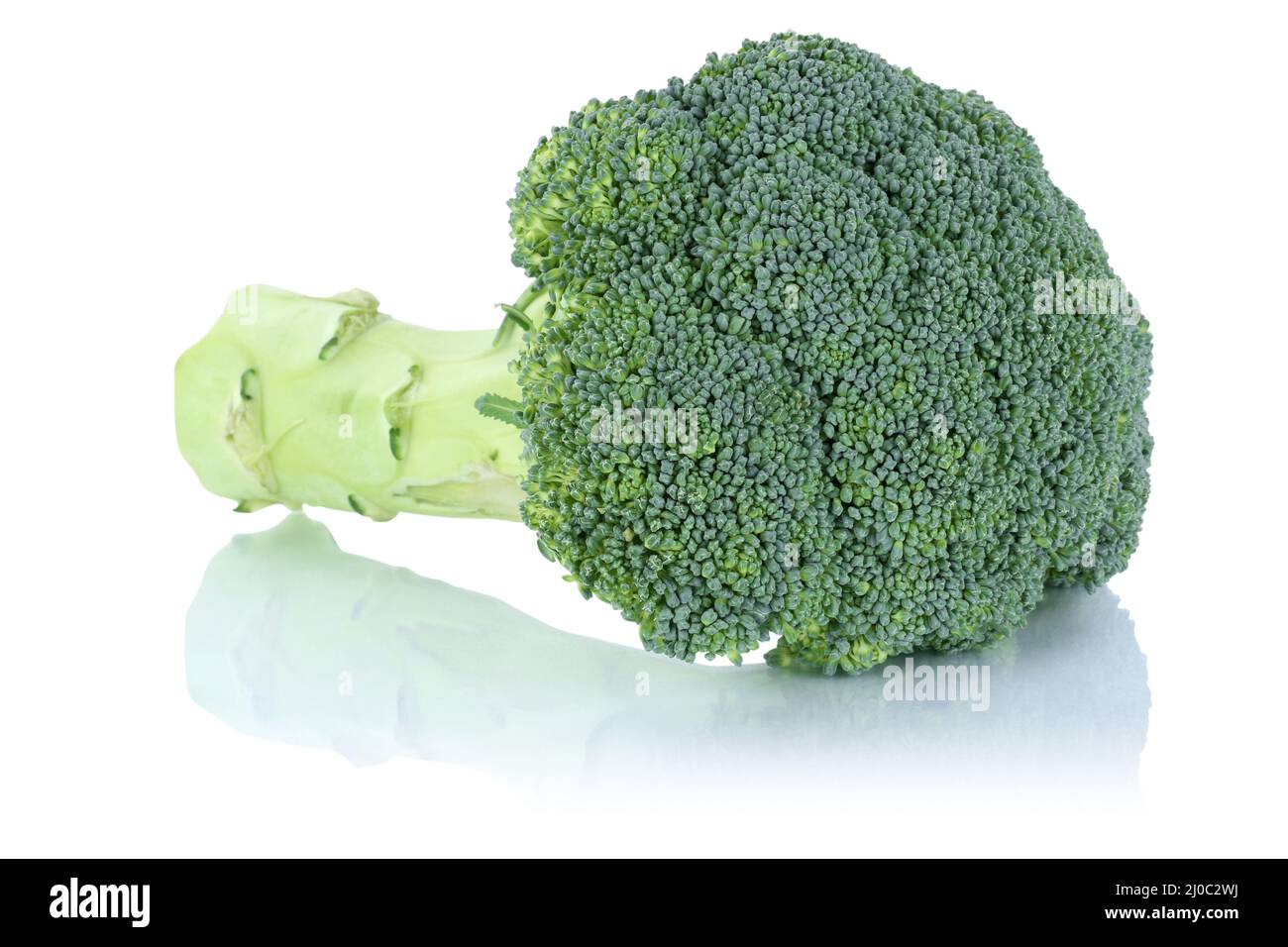 Broccoli broccoli fresh vegetable exempted isolated Stock Photo