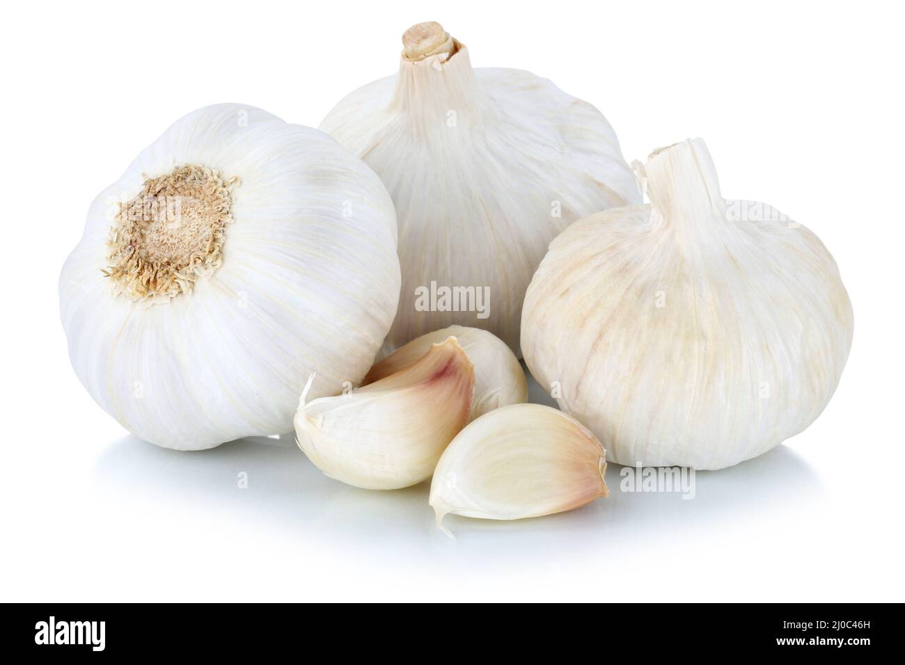 Garlic garlic cloves healthy fresh spice vegetable exempt isolated