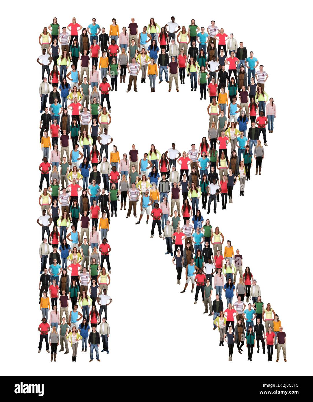 Letter R Alphabet People People Group People Group Stock Photo - Alamy